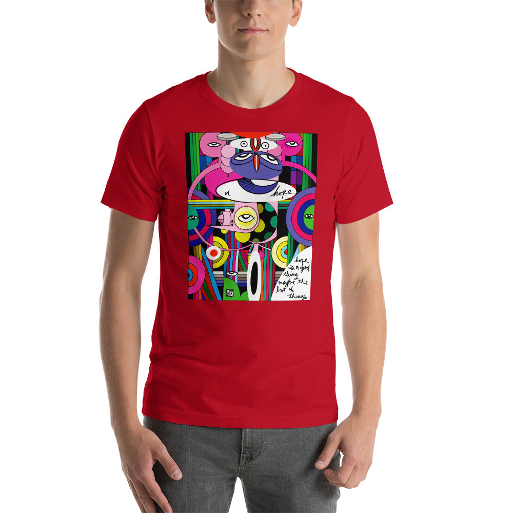 I HOPE - LEBO X DALEK - Lebo Short Sleve Unisex T-Shirt